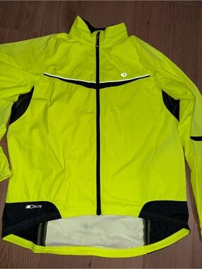 Pearl Izumi Neon Yellow Men’s Windbreaker Jacket